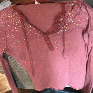 Joie sparkly top